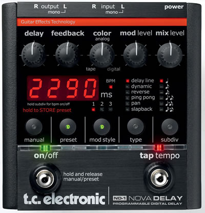 TC Electronic ND-1 Nova Delay Review