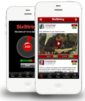 SixString App for iPhone