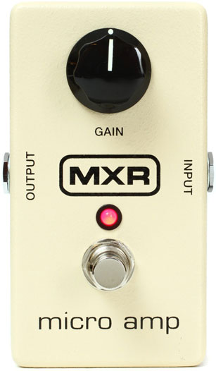 best-boost-pedal---MXR-Micro-Amp-Clean-Boost-Mini-